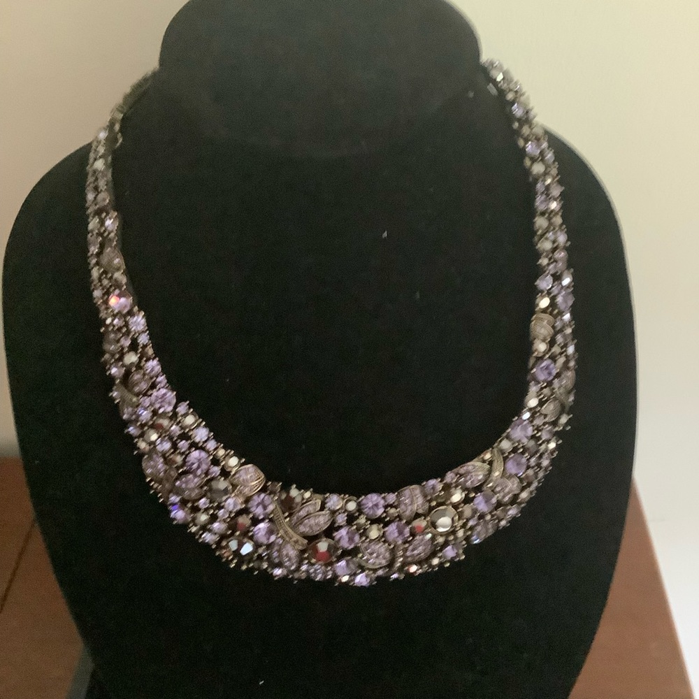 HEIDI DAUS - Fantasy in Flight Crystal Collar Necklace - Picture 5 of 5